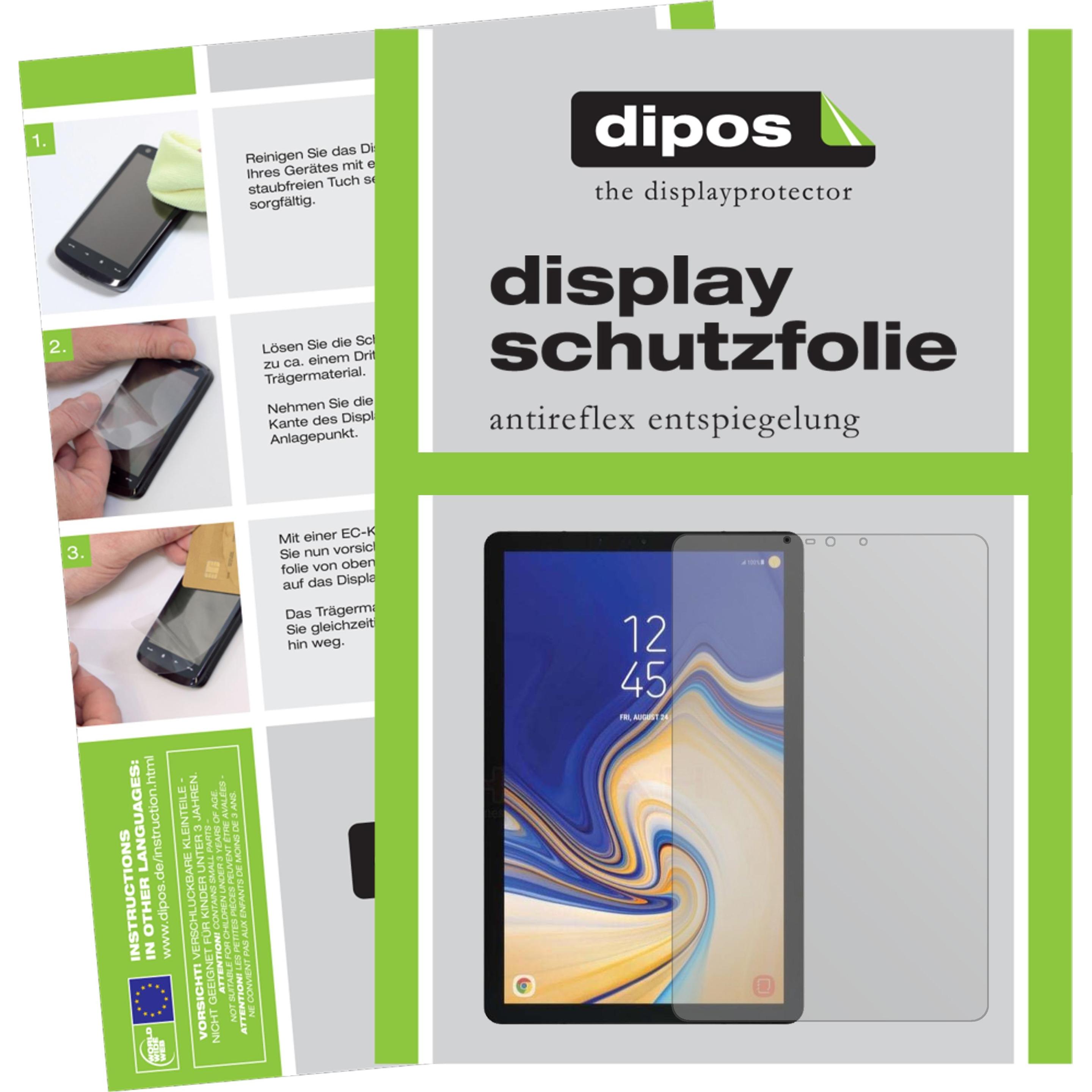 Dipos Displayschutzfolie Antireflex (1 Stück, Galaxy Tab S4 10.5 (2018)), Tablet Schutzfolie