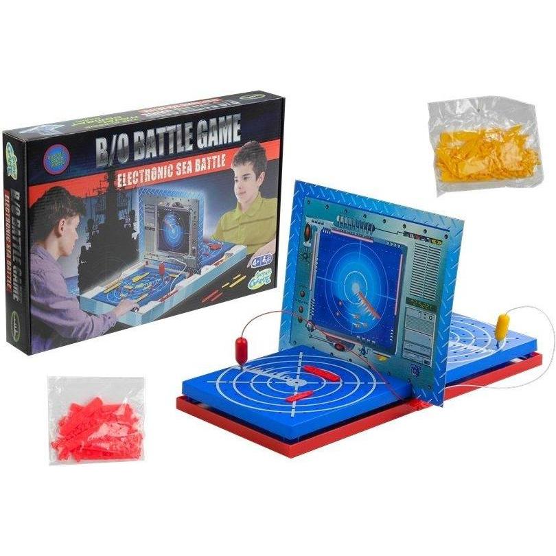 Lean Toys Gioco elettronico battaglia navale (2 Giocatori)