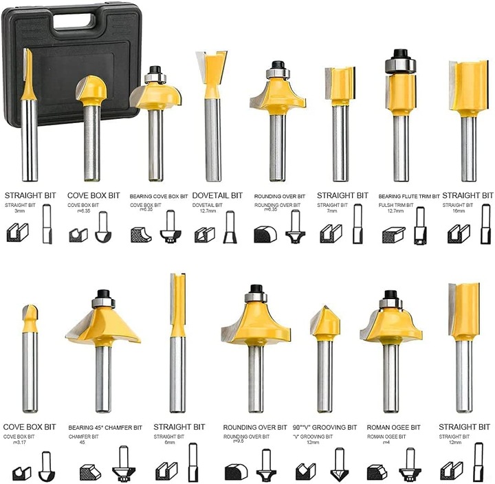 Produktbild Anesty Hartmetall Fräser-Set