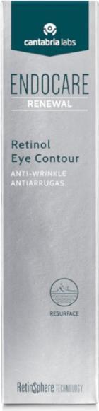 Actual product image Cantabria Labs Endocare Renewal Retinol Eye Contour Treatment Intensive Regenerating and Restructuring 15ml (Eye care gel, 15 ml, Day)