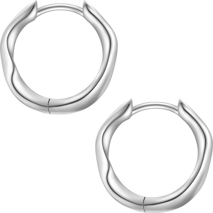 Actual product image Glanzstücke München Creolen Sterling Silber - 38280 (Sterling Silver)