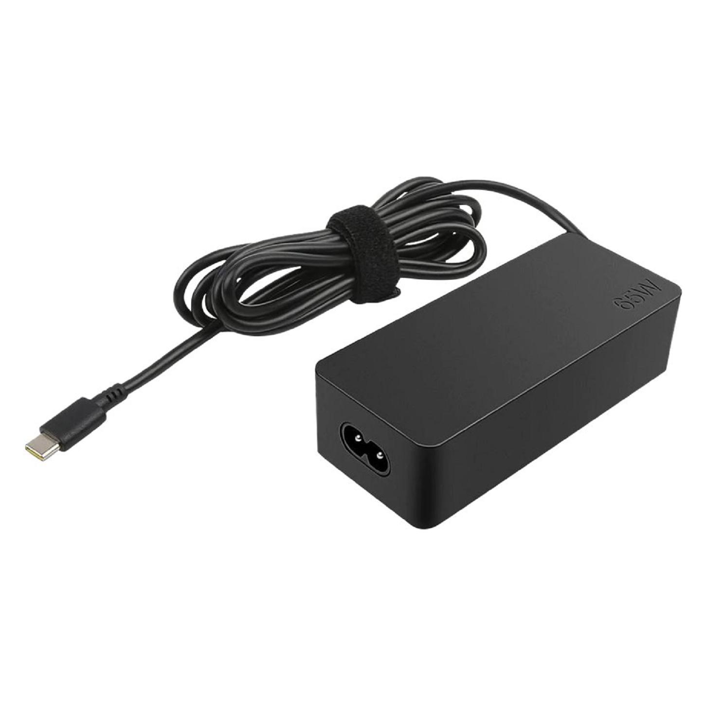 Lenovo 4X20M26276 power adapter/inverter Indoor 65 W Black - SA (65 W), Notebook Netzteil, Schwarz