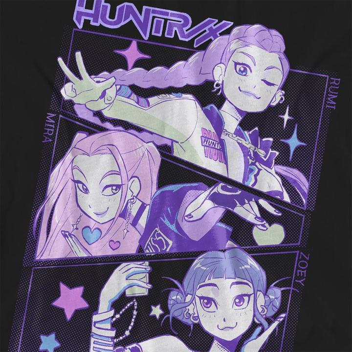 Produktbild K-Pop Demon Hunters HuntrX Anime TShirt (S)