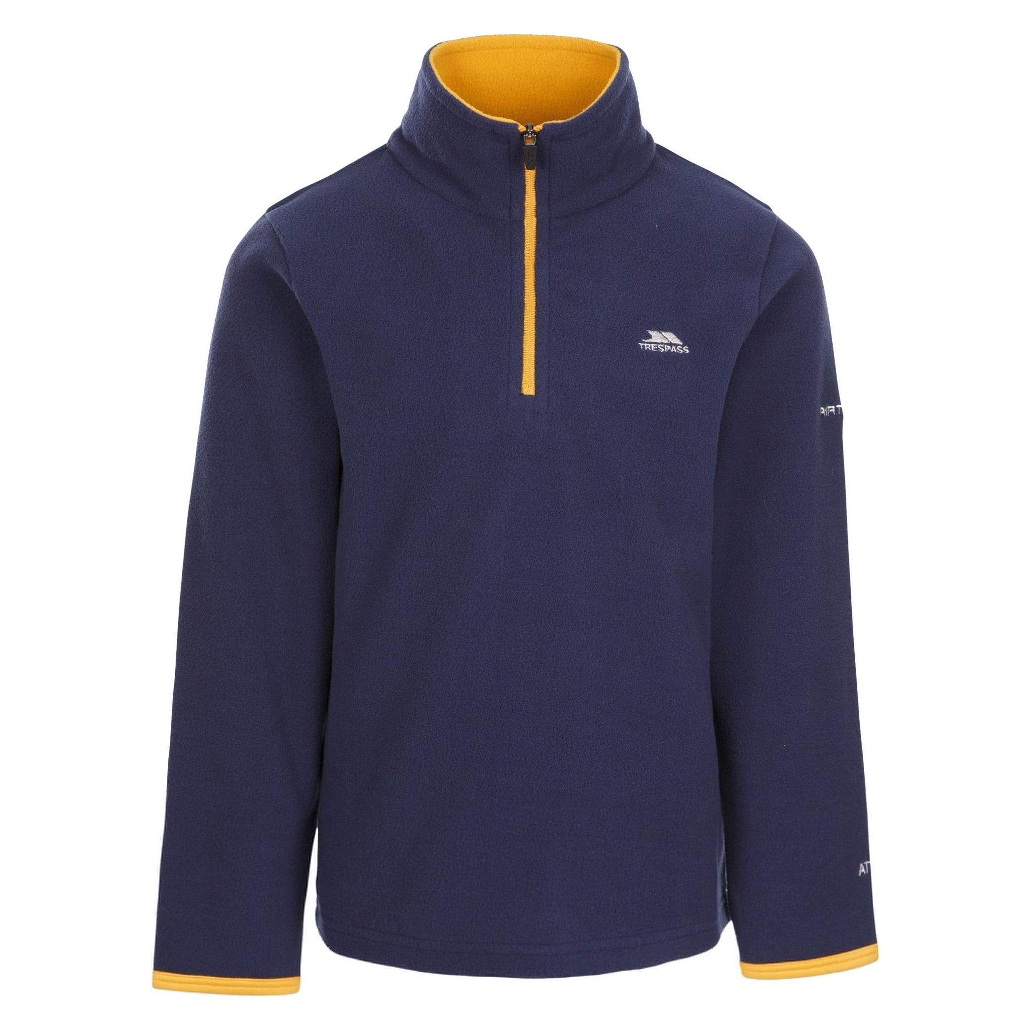 Trespass, Jungen, Outdoorjacken, Etto Fleece Jungen (104), Blau, 104