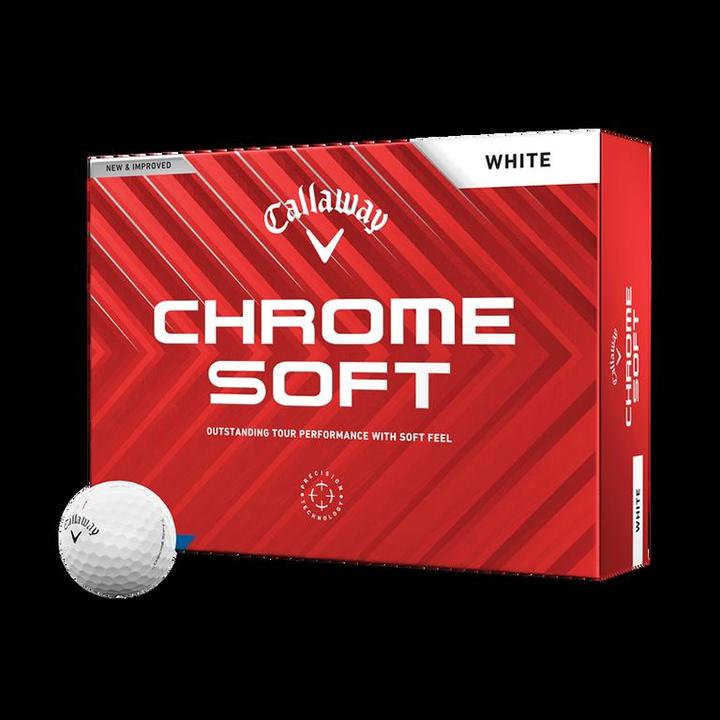 Actual product image Callaway Chrome Soft white (2024)