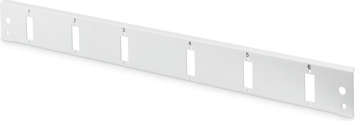 Digitus Fiber Optic Splice Box Front Panel, quick lock, 6x SC DX, 1U