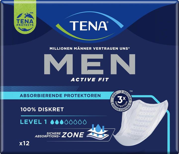 Actual product image Tena Men Level 1 (12 x, Regular)