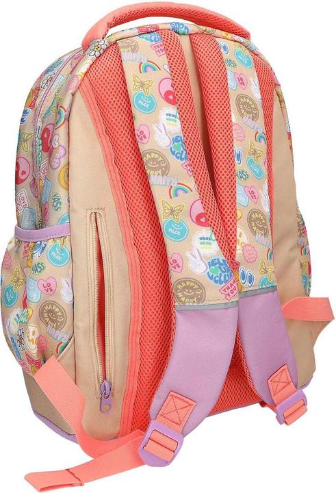 Productafbeelding Top Model Topmodel - School Backpack GIRL POWER - Beige, Lilac, and Coral (413285)