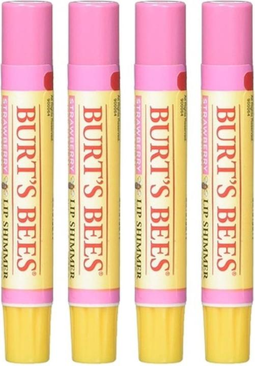 Actual product image Burt's Bees Lip Shimmer - Strawberry (Lip care set)