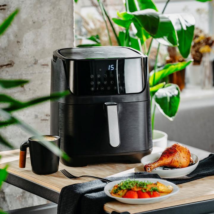 Produktbild Adler Tischgrill AD 6317 Air Fryer Ofen, 12 Programme, 5,5 L, Schwarz
