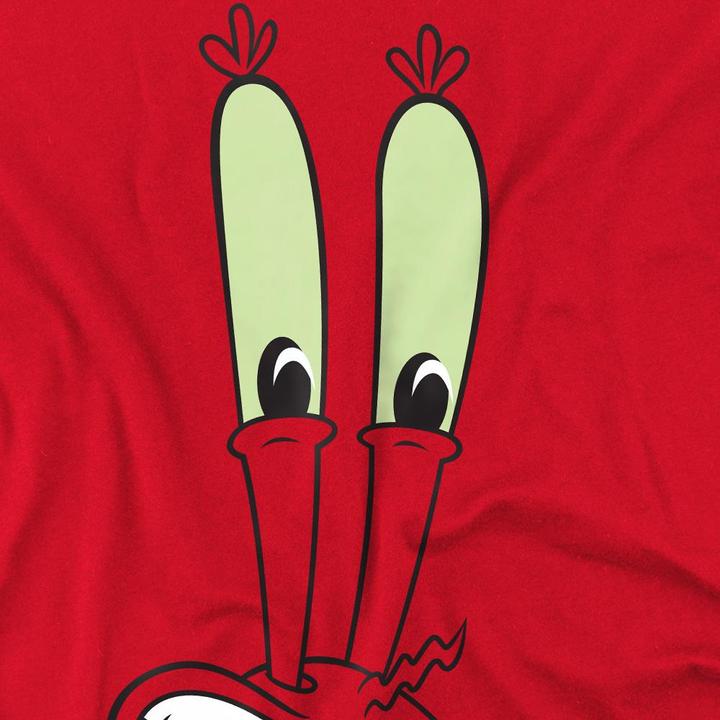 Immagine prodotto Spongebob Squarepants Smile Maglietta Mr Krabs Viso Uomo (L)