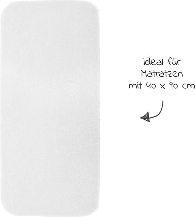Image du produit La Loona LaLoona Draps-housses Lot de 3 pour petits matelas 40 x 90 (40 x 90 cm)