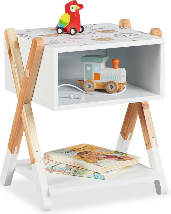 Image du produit Relaxdays Kinder-Nachttisch (34 x 30 x 42 cm)