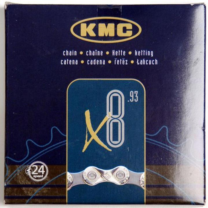Produktbild KMC Velokette X8 EPT Silver/Grey (8-fach)