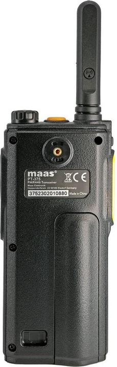 Actual product image MAAS PT-375 3702 PMR handheld radio set of 1