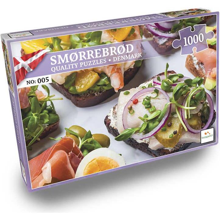 Lautapelit Puzzle di qualità nordica - DA:005 - Smørrebrød (1000 pezzi) (LPFI7622) (1000 pezzi)