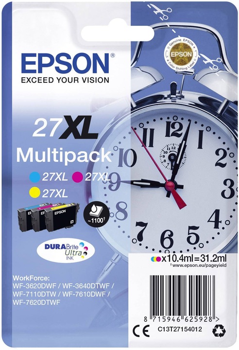 Epson 27XL Multipack DuraBrite Ultra DuraBrite Ultra (M, C, Y)
