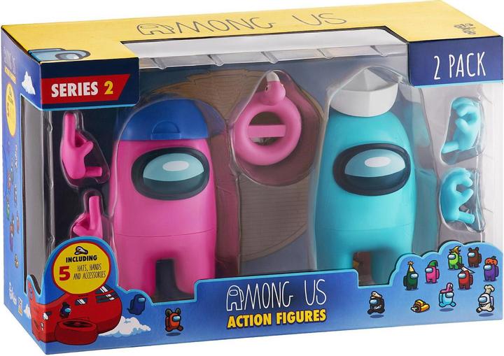 Among us Actionfigures - 2-pak - Box with Windows S2 (6215AU)