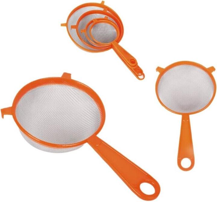 Quttin Sieb Aluminium Kunststoff 12 cm (24 Stück)