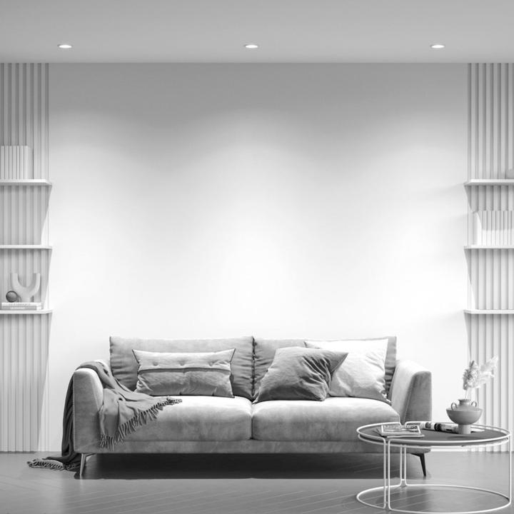 Actual product image Maytoni Yin LED downlight, recessed light 12W dimmable white 90Ra Ø9.8mm warm white (870 lm)