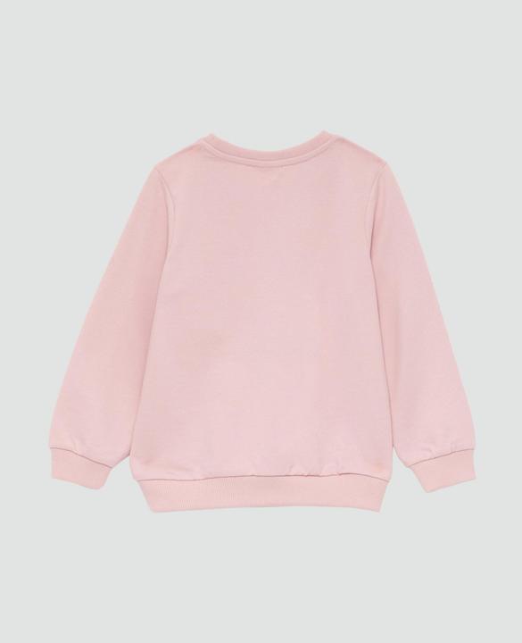 Actual product image S.Oliver Sweatshirt Unisex Sweatshirt mit Rippbündchen und kleinem Print-Detail (104, 110)