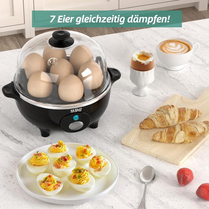Actual product image Yashe Multifunktioneller Eierkocher mit Signalton