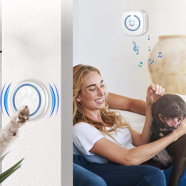 Image du produit Bordeag Kabellose Hundeklingel mit Licht