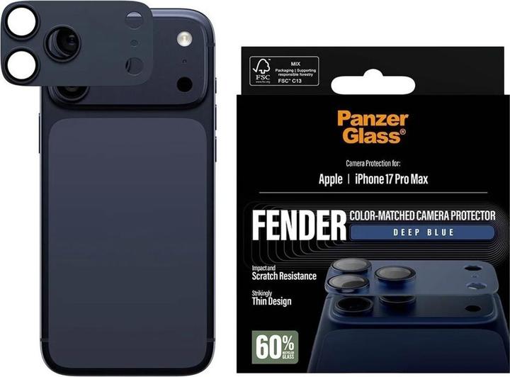 PanzerGlass Fender Camera Protector (1 Stk., Apple iPhone 17 Pro Max)
