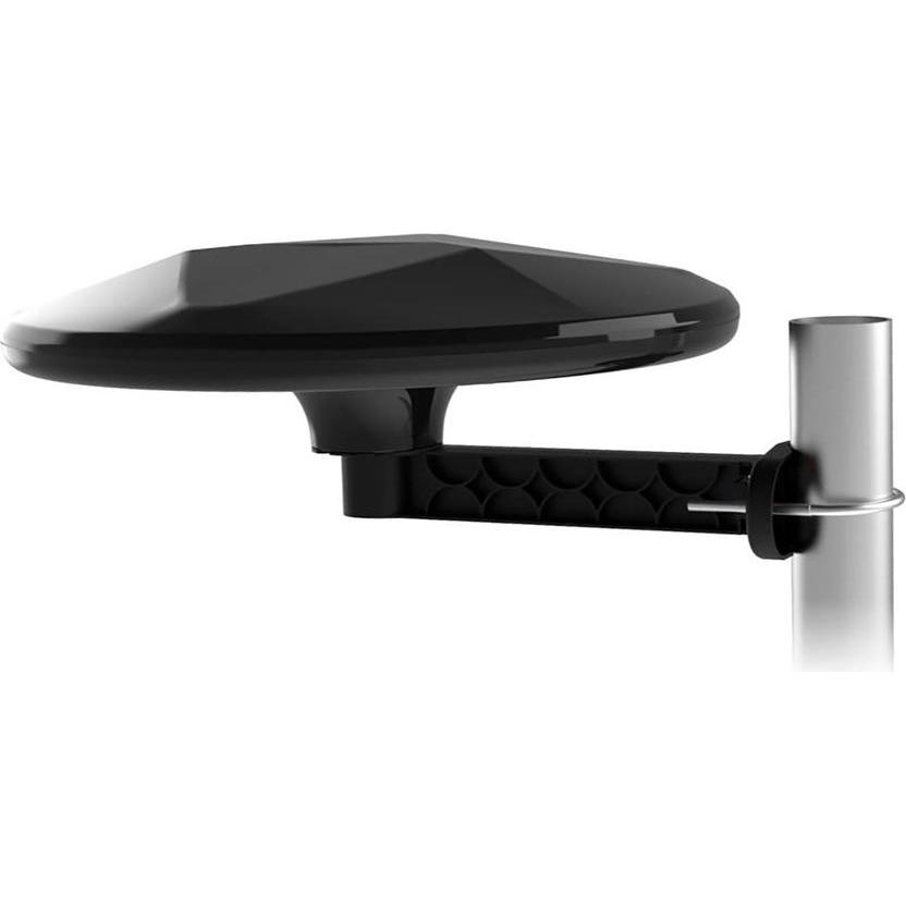 INNE Mobile TV-Antenne UFO STRONG ULTRA MI-ANT07 Mistral schwarz (Zimmerantenne, 35 dB, DVB-T / -T2), SAT Spiegel + SAT ...
