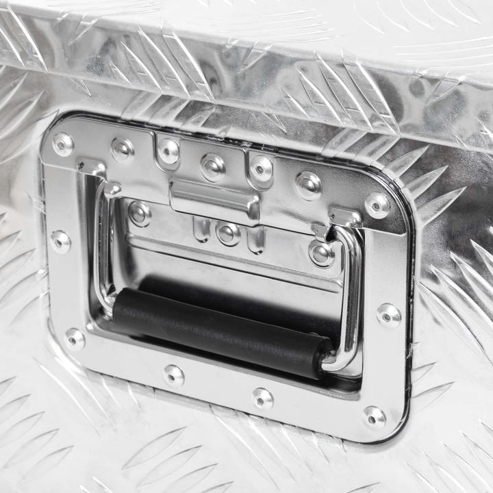 Produktbild XPOtool Werkzeugbox Alu 50,8x30,5x24cm Silberfarben Transportbox Werkzeugkiste