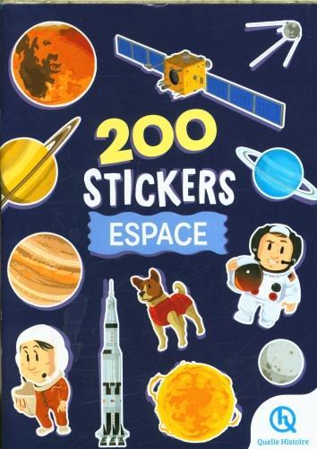 Image du produit Unique Espace : 200 stickers (200 Autocollants)