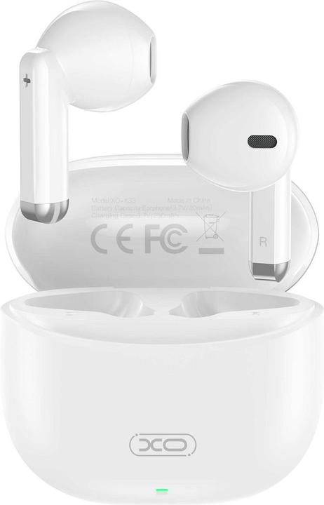 xO Bluetooth-Kopfhörer X33 TWS weiss (4 h, Kabellos)