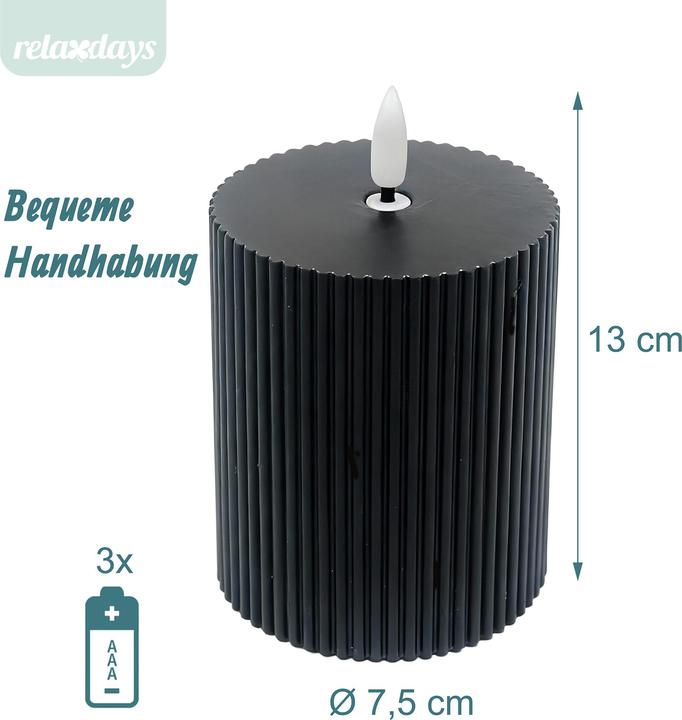 Produktbild Relaxdays 4x LED-Kerzen (4x)