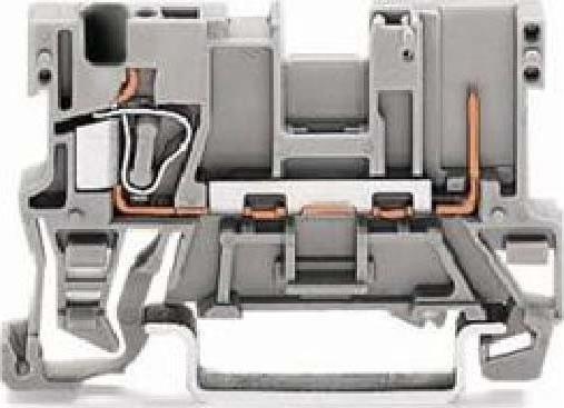 Produktbild Wago 1 Conductor 1 Pin Carrier Terminal Block
