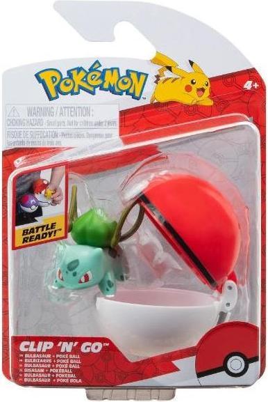 Rei Toys Pokemon: - Clip N Go Series 5 - Squirtle #4 E Poke Ball