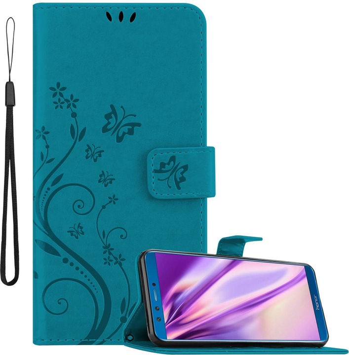 Actual product image Cadorabo Flower Book Cover (Honor 9 Lite)