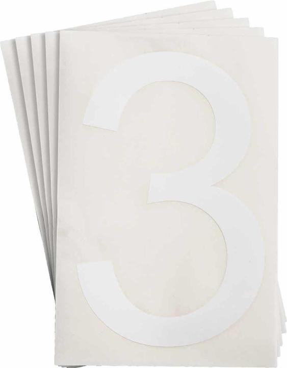 Immagine prodotto Brady Etichette ToughStripe con numeri e lettere, bianco