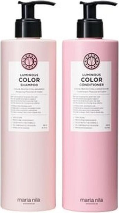 Actual product image Maria Nila Luminous Colour Care Duo (500 ml, Liquid shampoo)