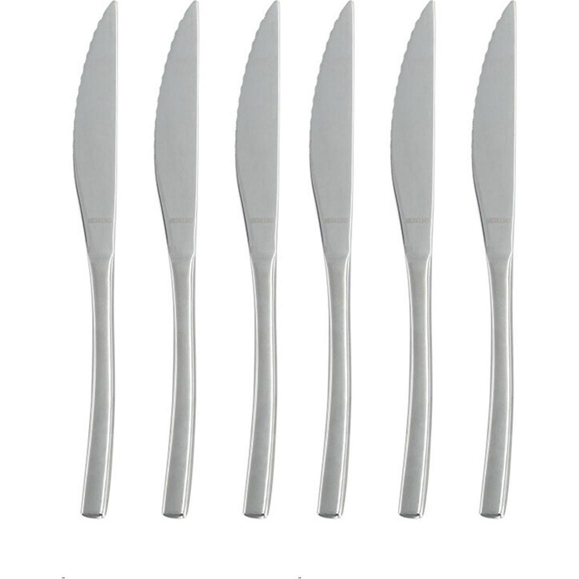 Michelino Steakmesser 6er Set Louisa, Besteck, Silber