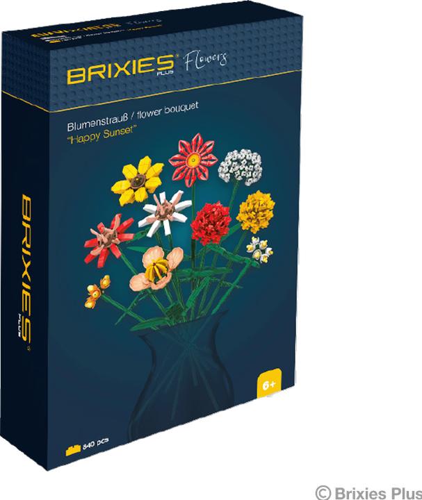 Actual product image Brixies PLUS Bausatz Blumenstrauss