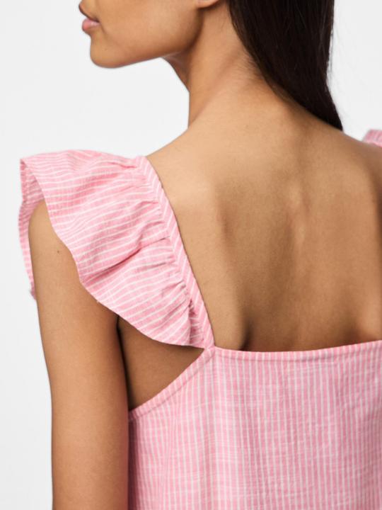 Image du produit Pieces PCAPIA Midi Kleid aus Leinengemisch (M)