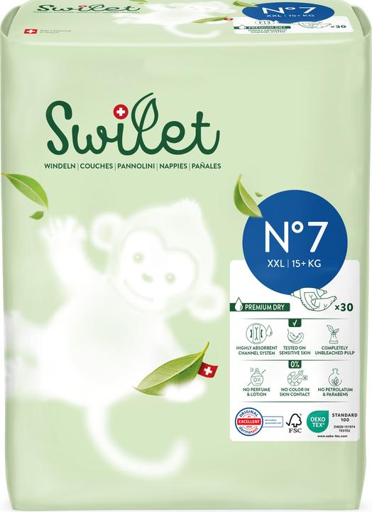 Produktbild Swilet Die Bio-Windel XXL (Gr. 7)