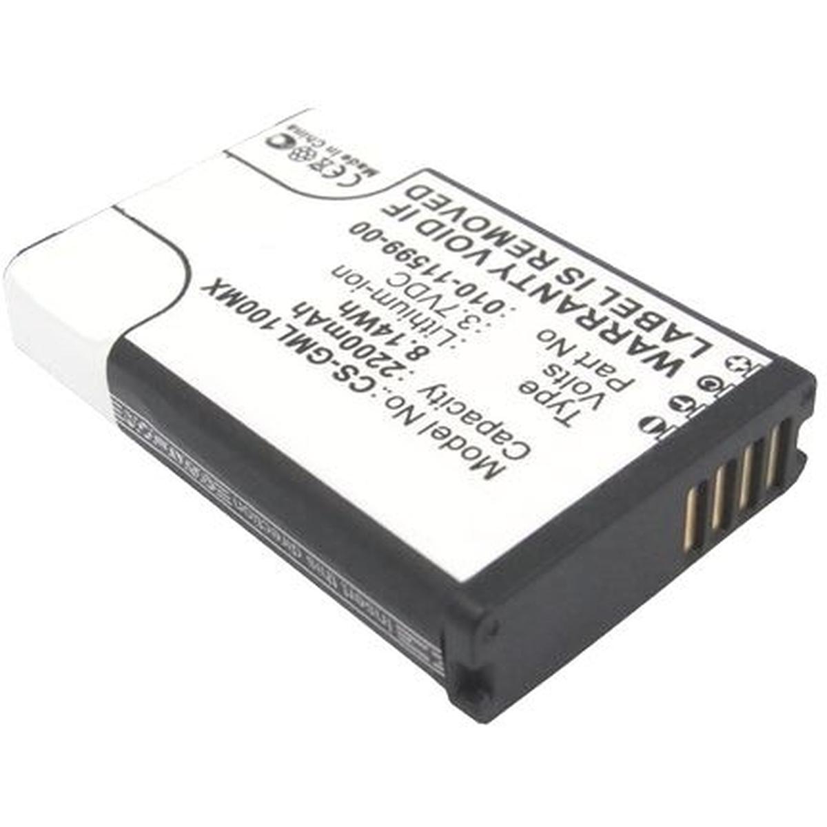 AGI Akku kompatibel mit Garmin 010-11599-00 - Akku - 2.200 mAh (1 Stk., 2200 mAh), Batterien + Akkus