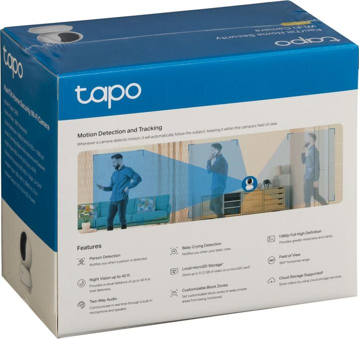 Immagine prodotto TP-Link Tapo C200 (1920 x 1080 Pixels)