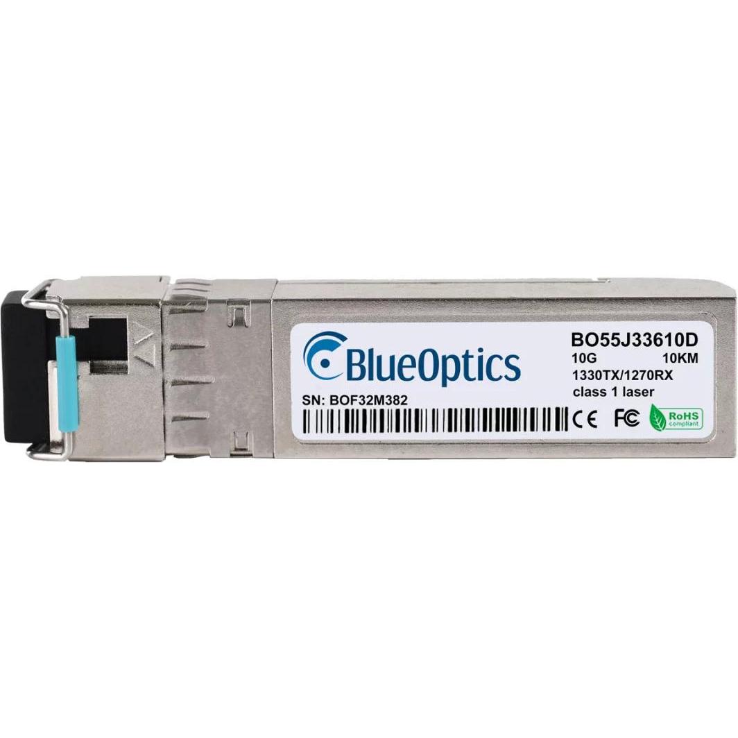 BlueOptics Kompatibler Calix 100-03499  BO55J33610D SFP+ Bidi Transceiver, LC-Simplex, 10GBASE-BX-D, Singlemod, Transcei...