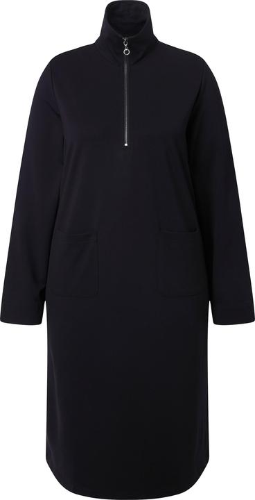 Produktbild Ulla Popken Kleid, Troyerkragen, Langarm, Taschen (46, 48)