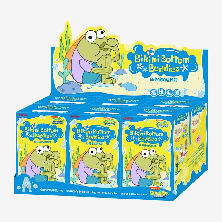 Image du produit Pop Mart Bikini Bottom Buddies Blindbox (6er Display)