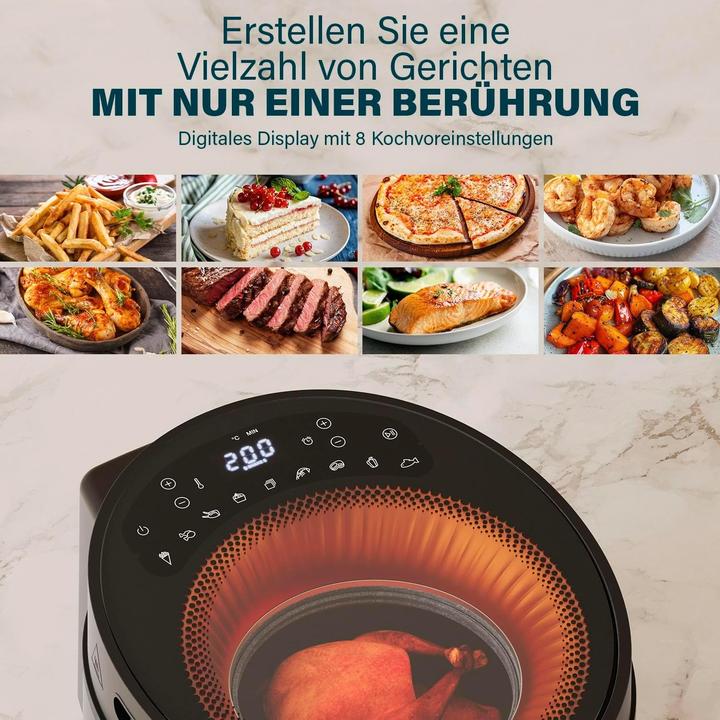 Actual product image Princess 01.182270.01.001 Hot air fryer 1500W Black