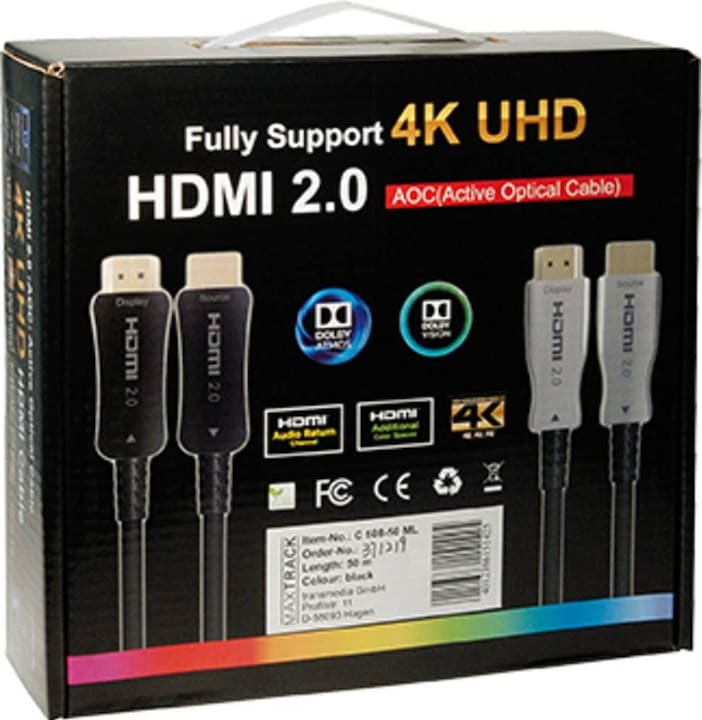 Actual product image Transmedia HDMI (Typ A) — HDMI (Typ A) (50 m, HDMI)