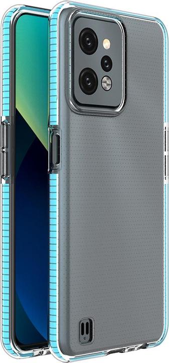 Produktbild Hurtel Spring Case für Realme C31 Silikonhülle mit Rahmen hellblau (Nokia C31)